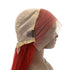 Maganda Rain 24 Zoll rote glatte 13x4 Lace-Front-Perücke